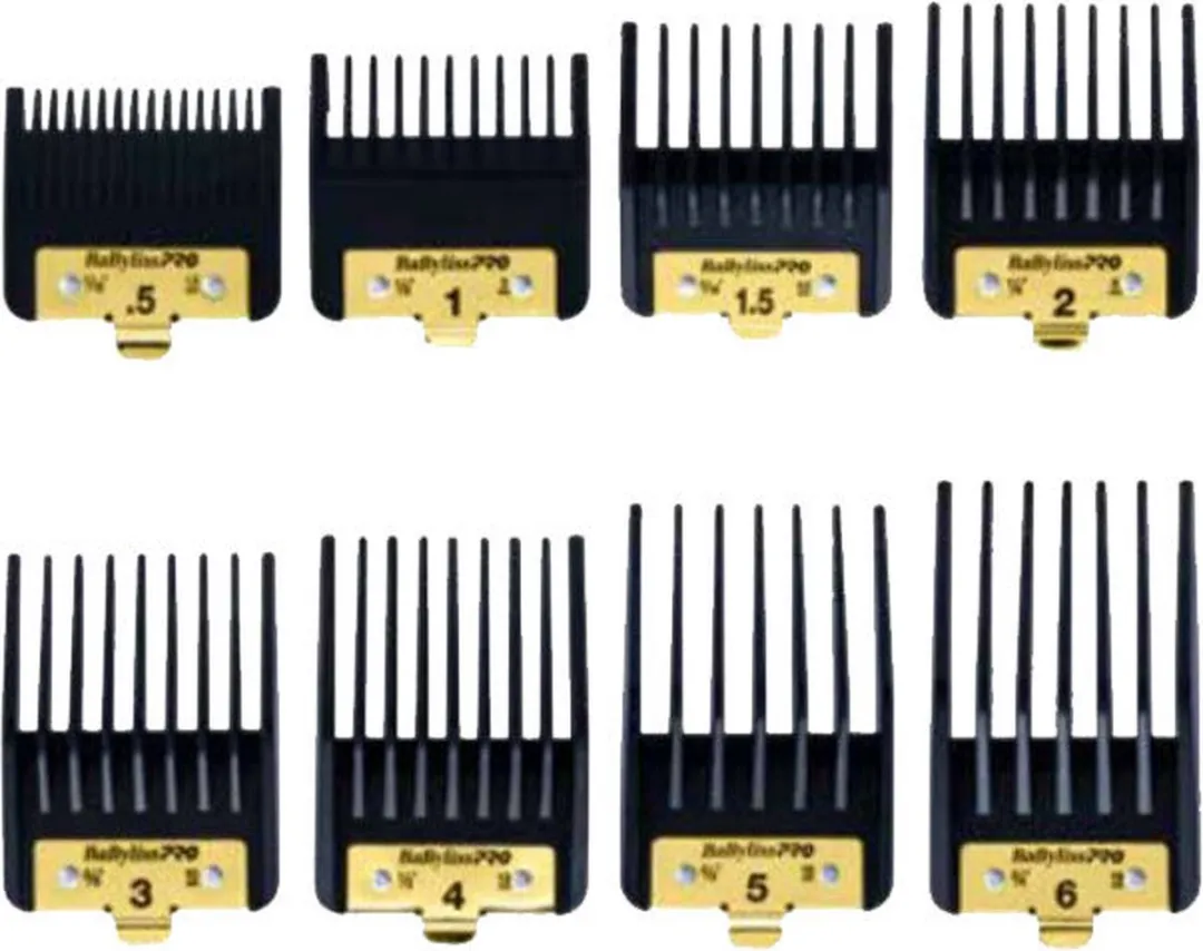 BaBylissPRO 4Artists FXPCGE Opzetkammen - 8 Stuks