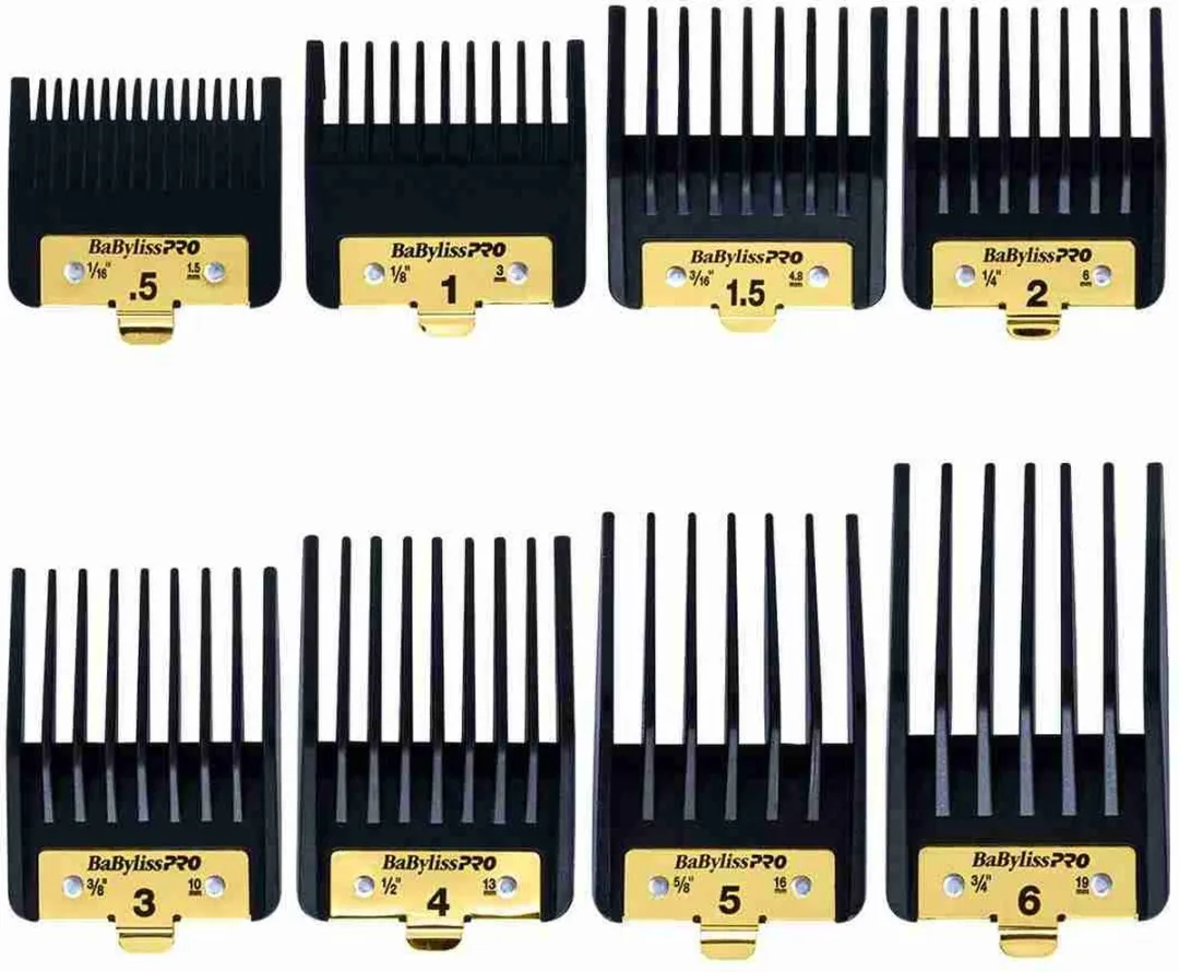 BaBylissPRO 4Artists FXPCGE Opzetkammen - 8 Stuks