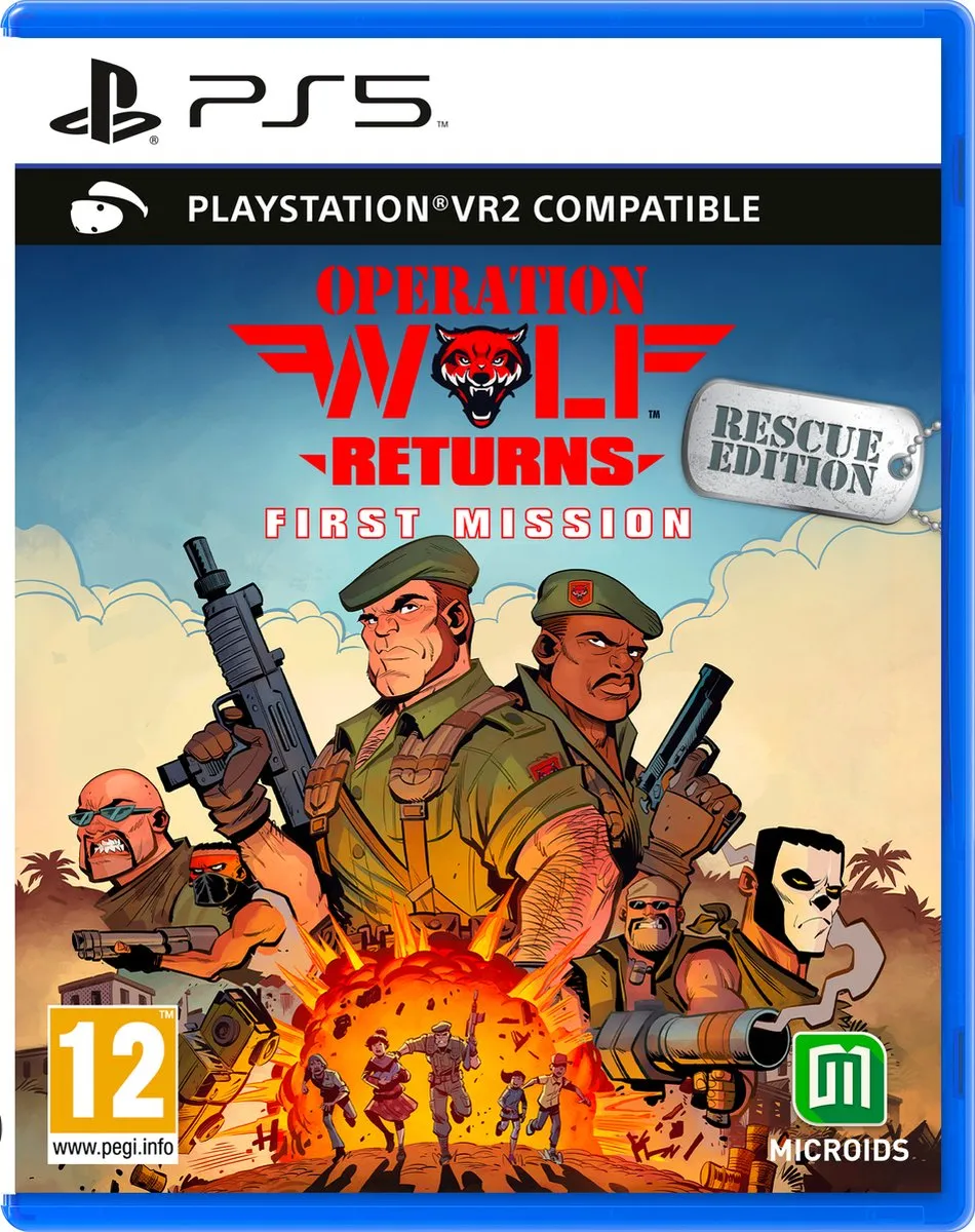 Mindscape Operation Wolf Returns First Mission Rescue Edition - PS5