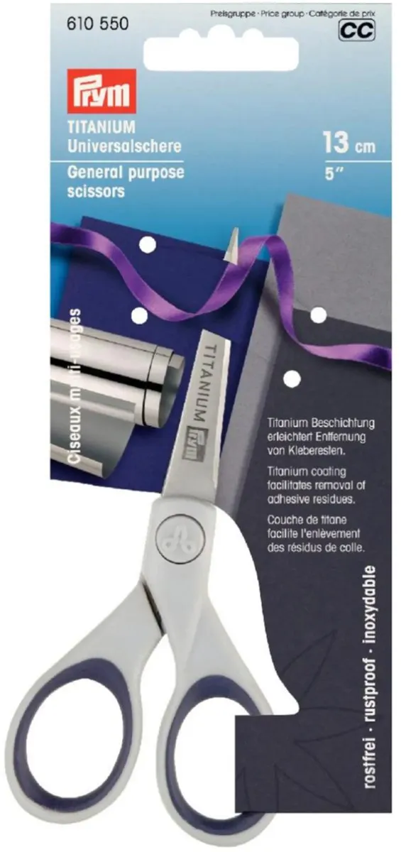 Prym Universele Schaar Titanium 5" - 13cm - Uni