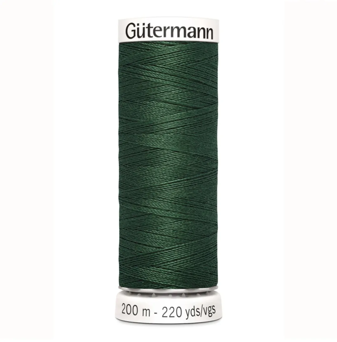 Gutermann Polyester Naaigaren 555 - 200m - Groen