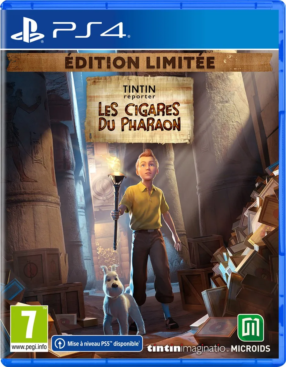 Mindscape Tintin Reporter Les Cigares du Pharaon Limited Edition PS4