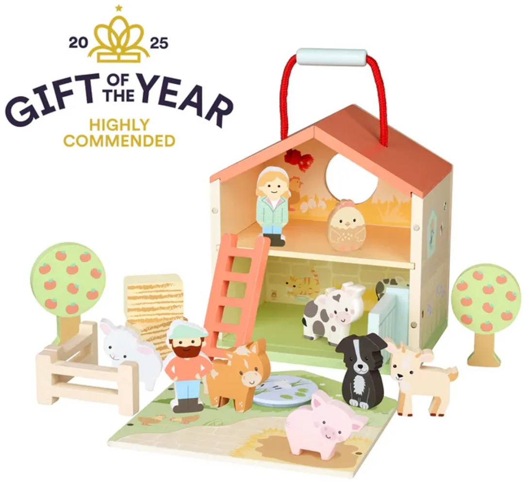 Orange Tree Toys OTT11559 Houten Boerderij Play Set
