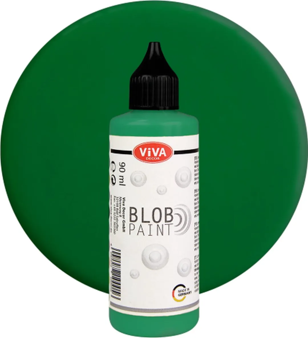 Viva Decor Blob Paint 90ml - Groen