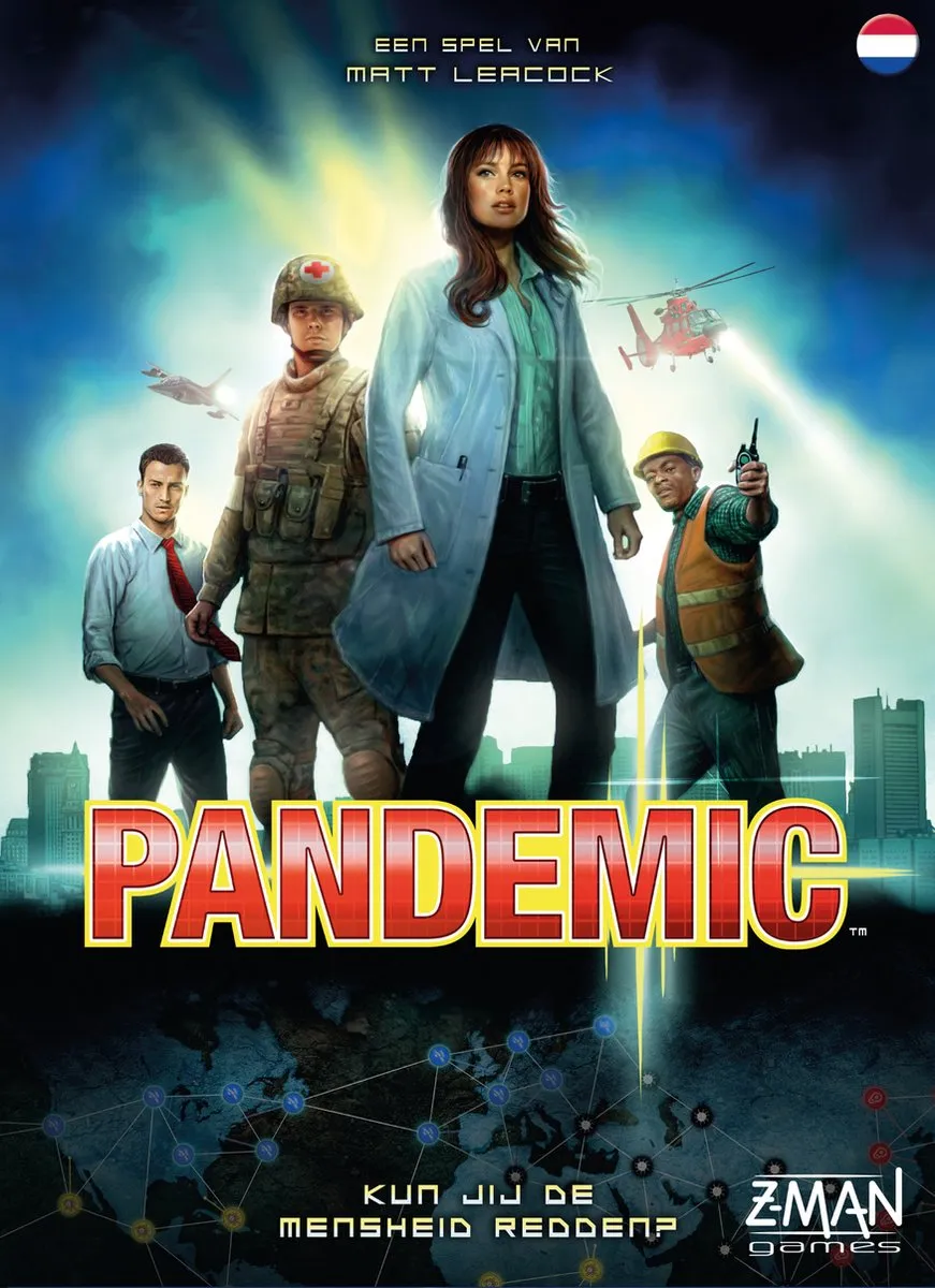 Z-Man Games Pandemic - Strategisch bordspel voor 2-4 spelers - Vanaf 8 jaar