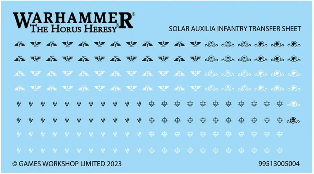 Games Workshop Horus Heresy Solar Auxilia Lasrifle Section - 20 Stuks