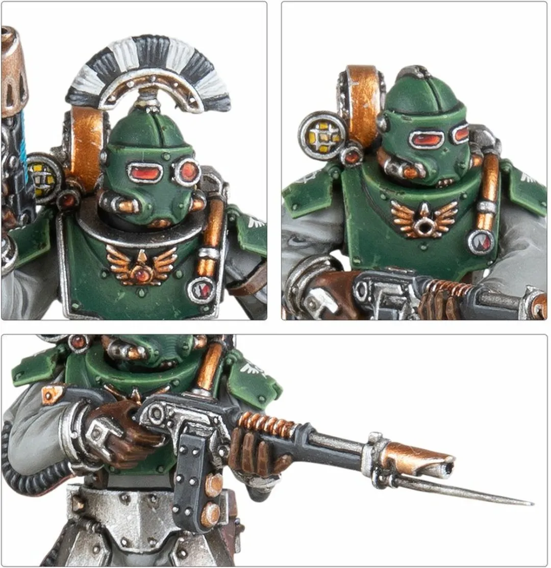 Games Workshop Horus Heresy Solar Auxilia Lasrifle Section - 20 Stuks