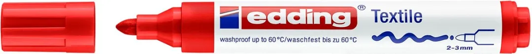 edding Textiel Marker 4500 - Rood