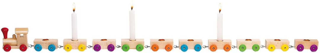 Goki Verjaardagstrein - Multicolor
