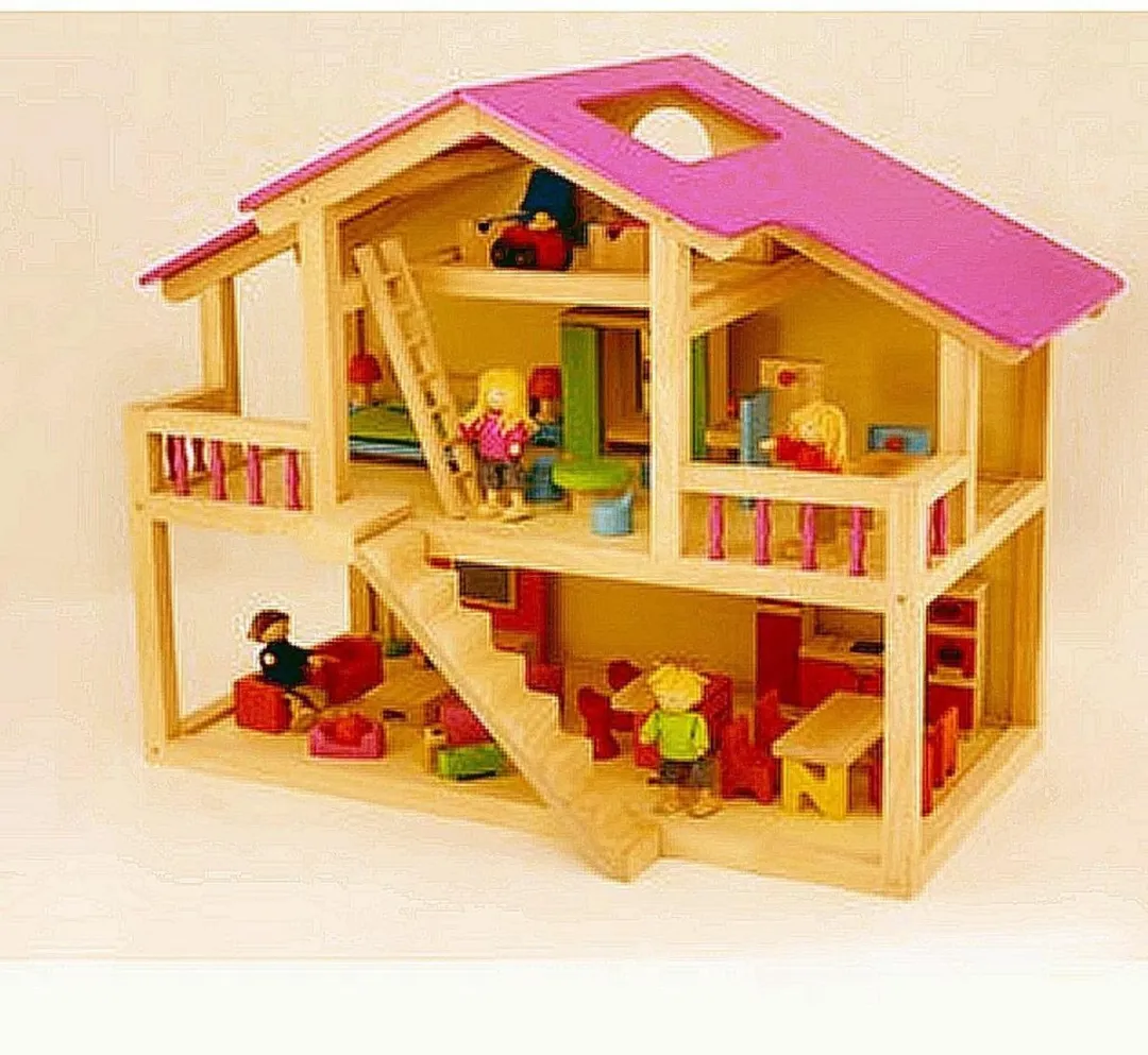 Pintoy Poppenhuis Roze