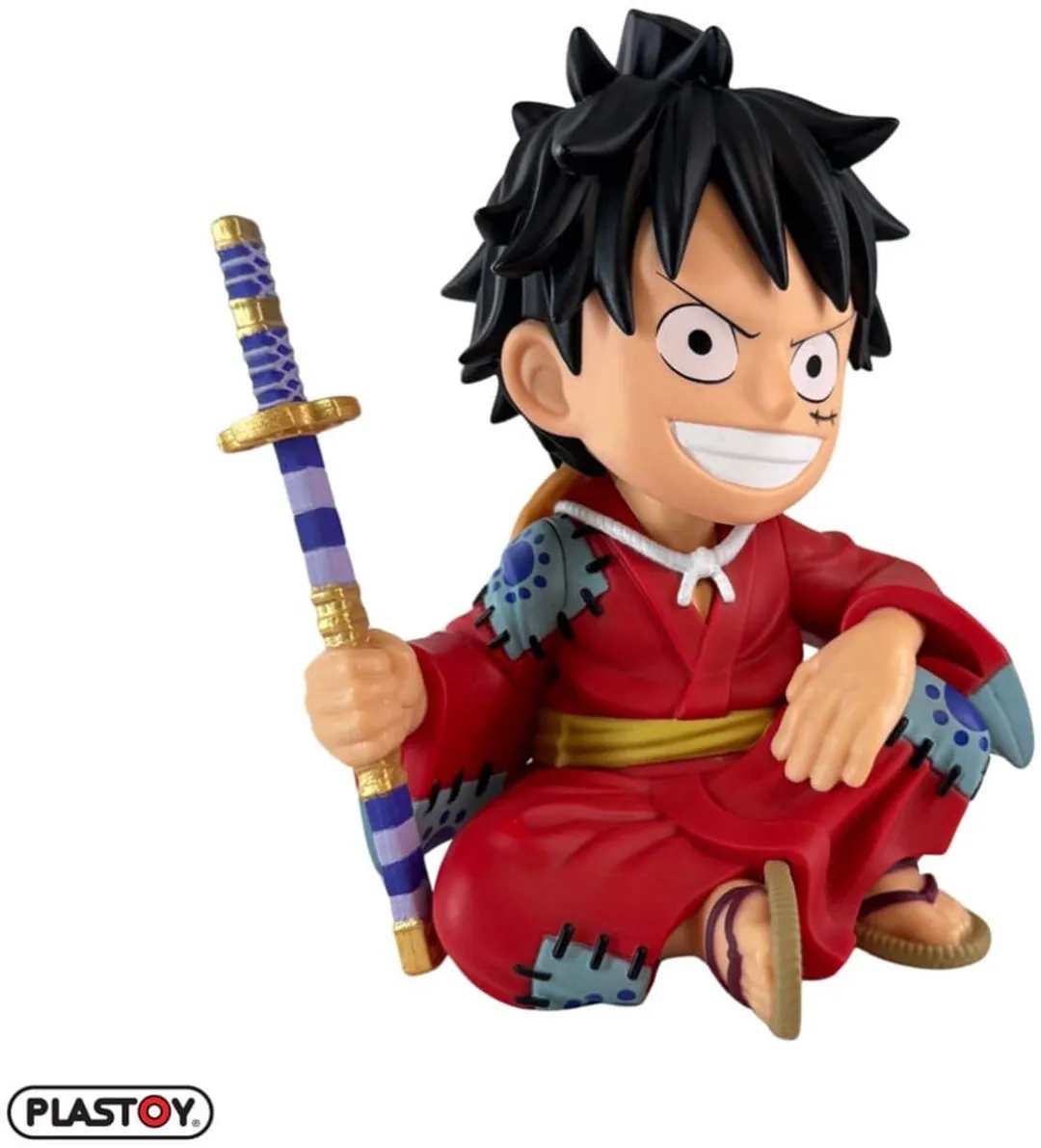 Plastoy One Piece Luffytaro Banks - Multi