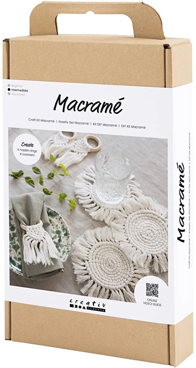 Creativ Company Macramé Tafeldecoratie - Off-white