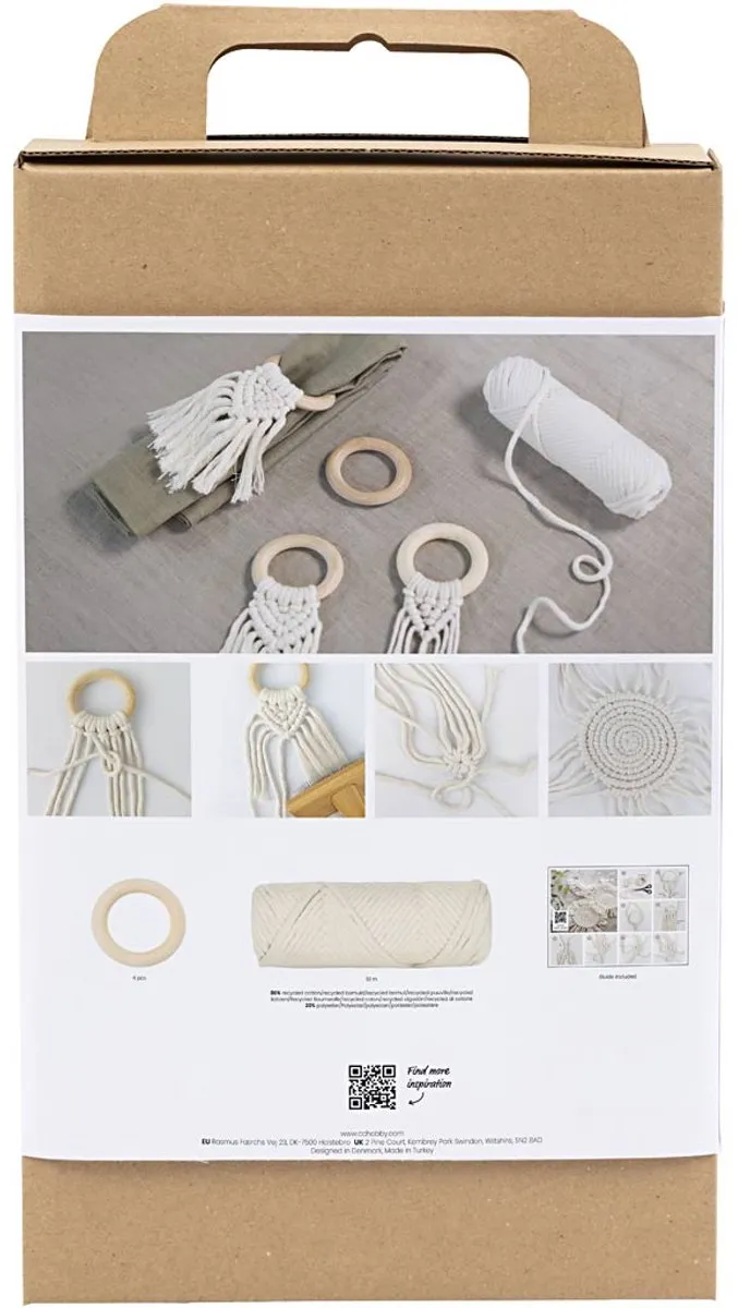 Creativ Company Macramé Tafeldecoratie - Off-white