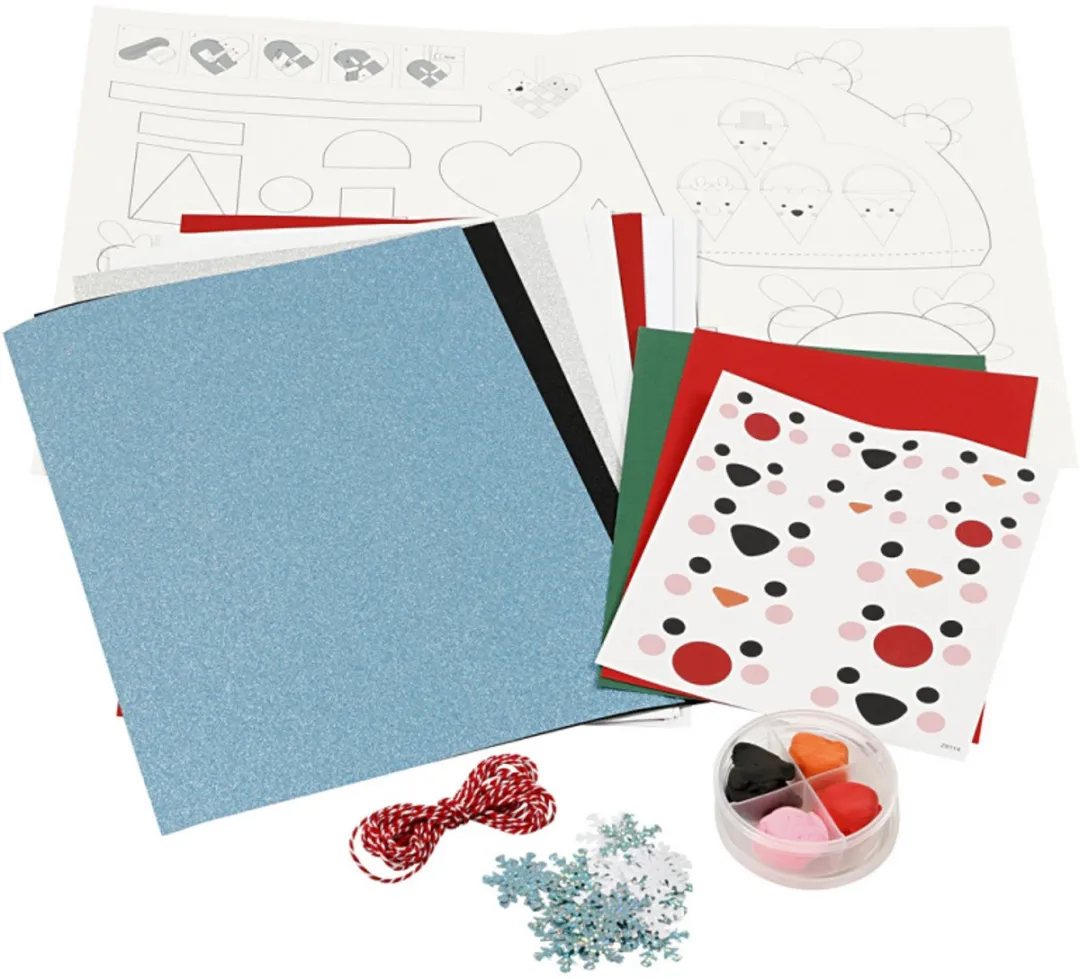 Creativ Company Kerstdecoratie Set Multicolor