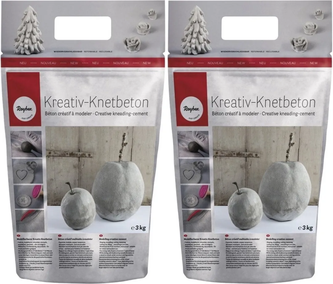 Rayher Creatief Betonklei Kneedbaar 6kg