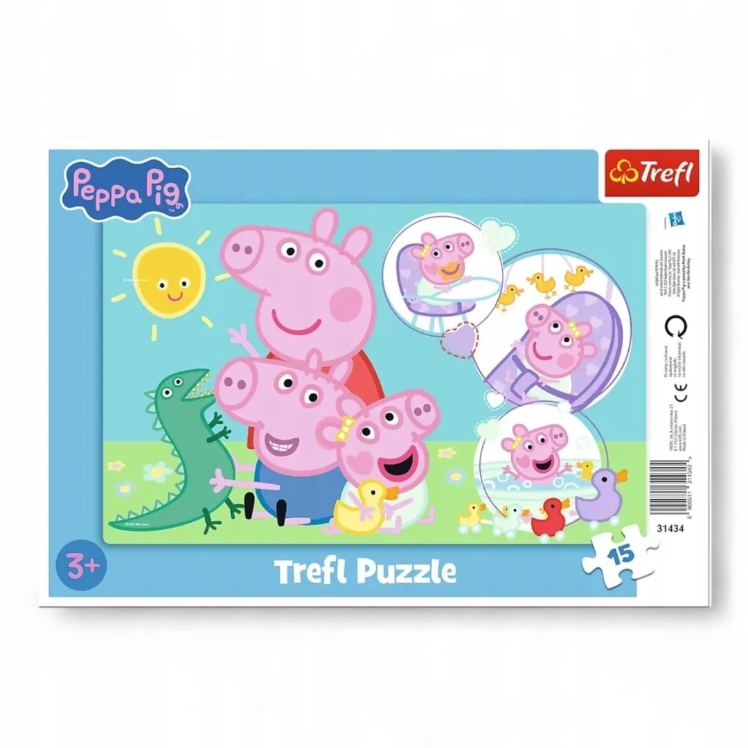 Trefl Peppa Pig Puzzel 15 Stuks