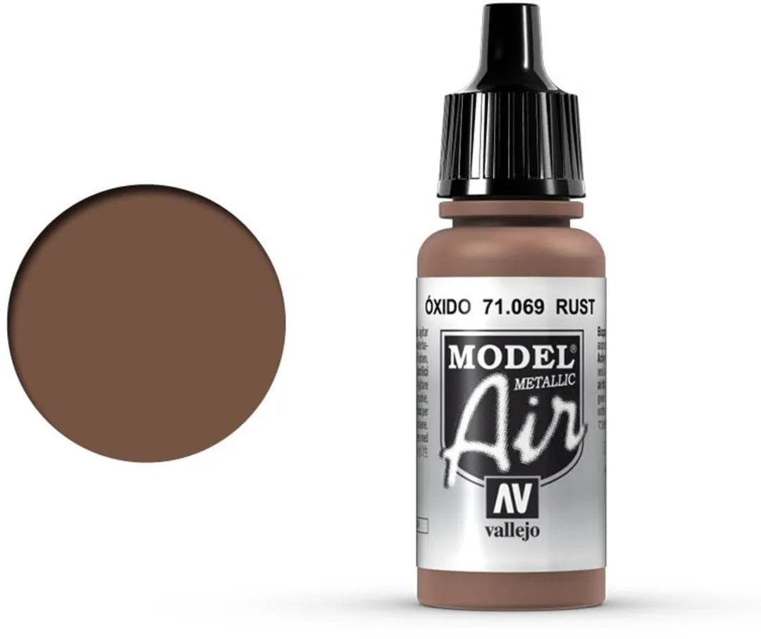 Vallejo Model Air Rost Metallic Acrylverf 17ml