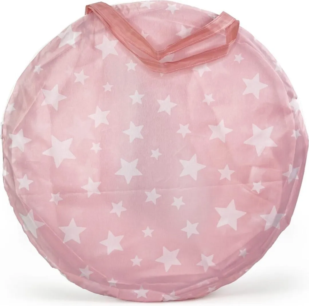 Kids Concept Speeltunnel Ster 46x180cm - Roze