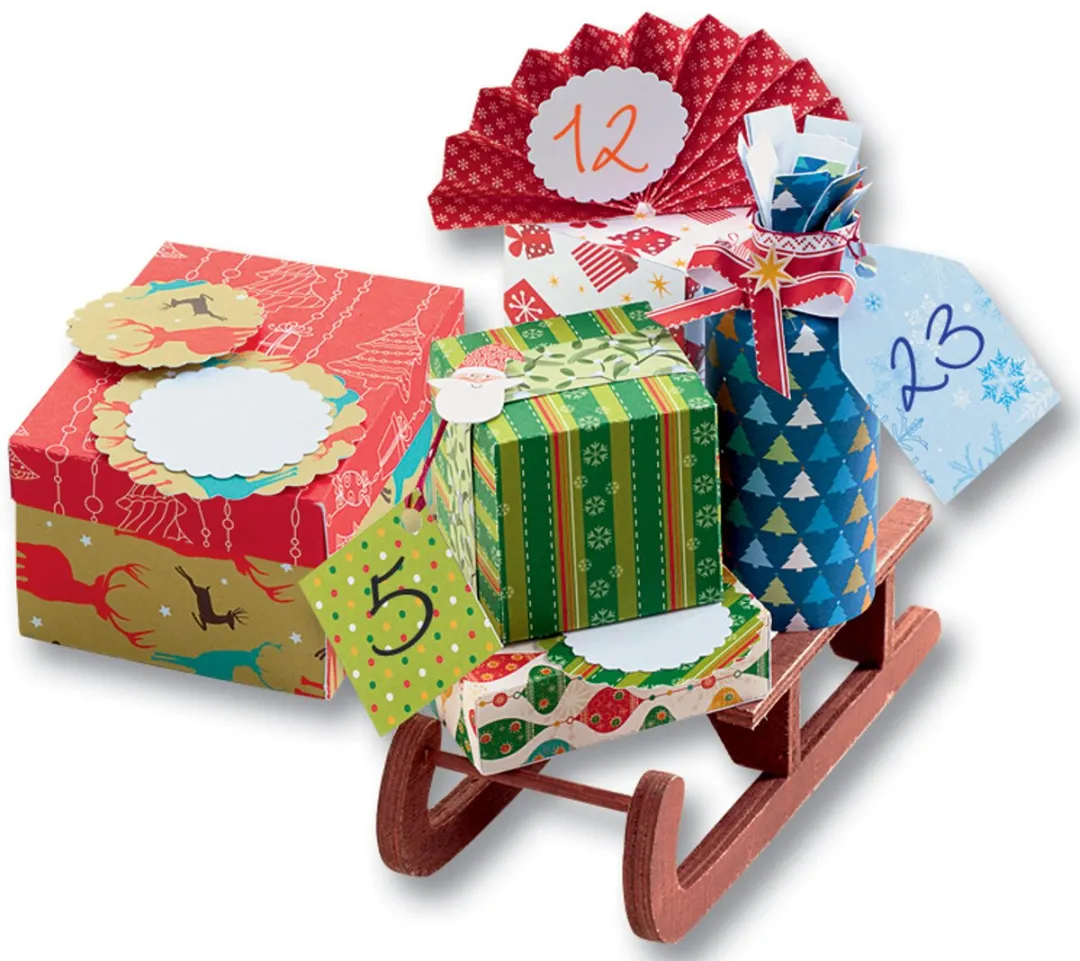 Folia Designerpapierblok Kerst 34x42cm - 20 Vel
