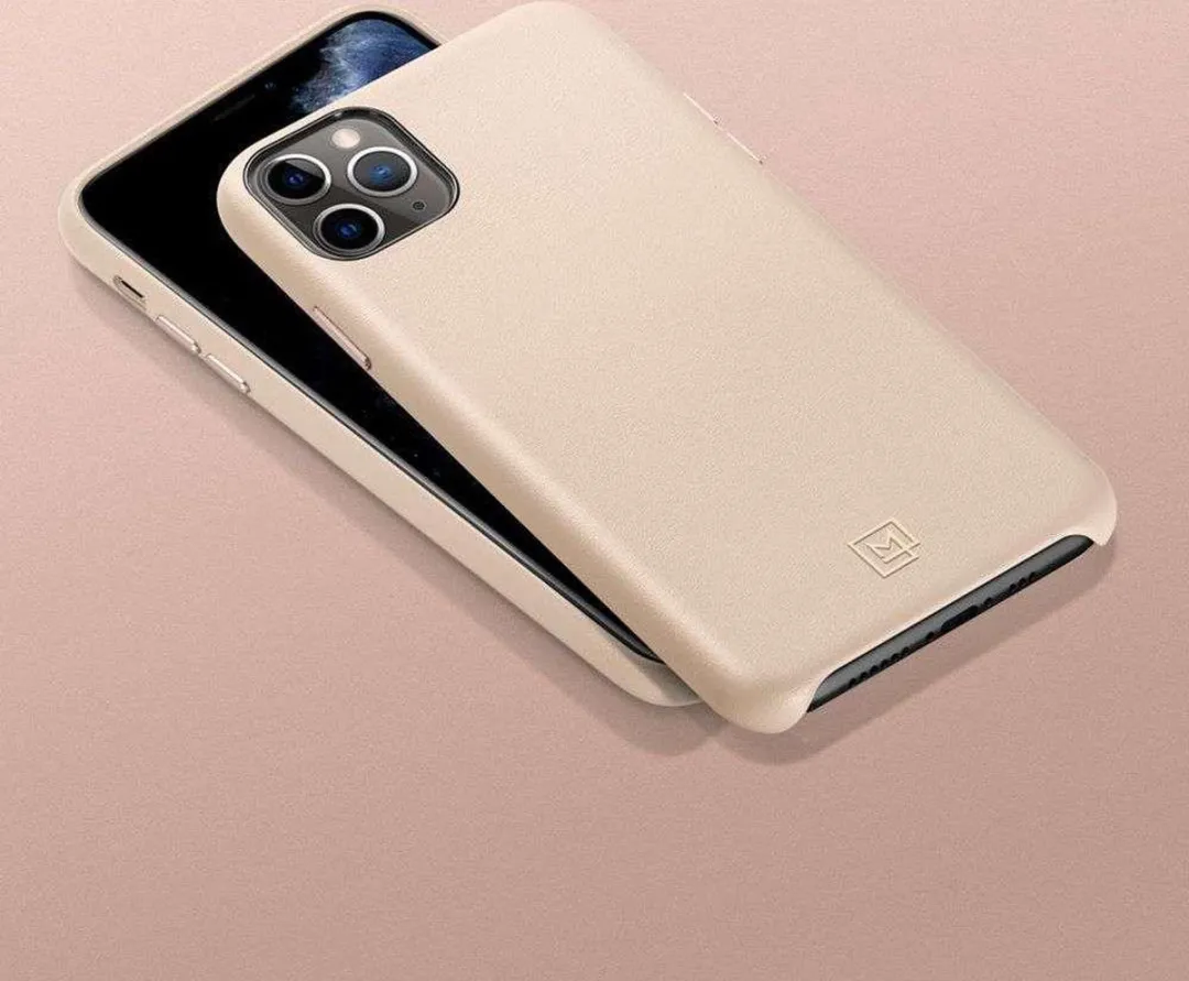 Spigen La Manon Calin Lederen Hoes iPhone 11 Pro Max - Bruin - afbeelding 6 van 6