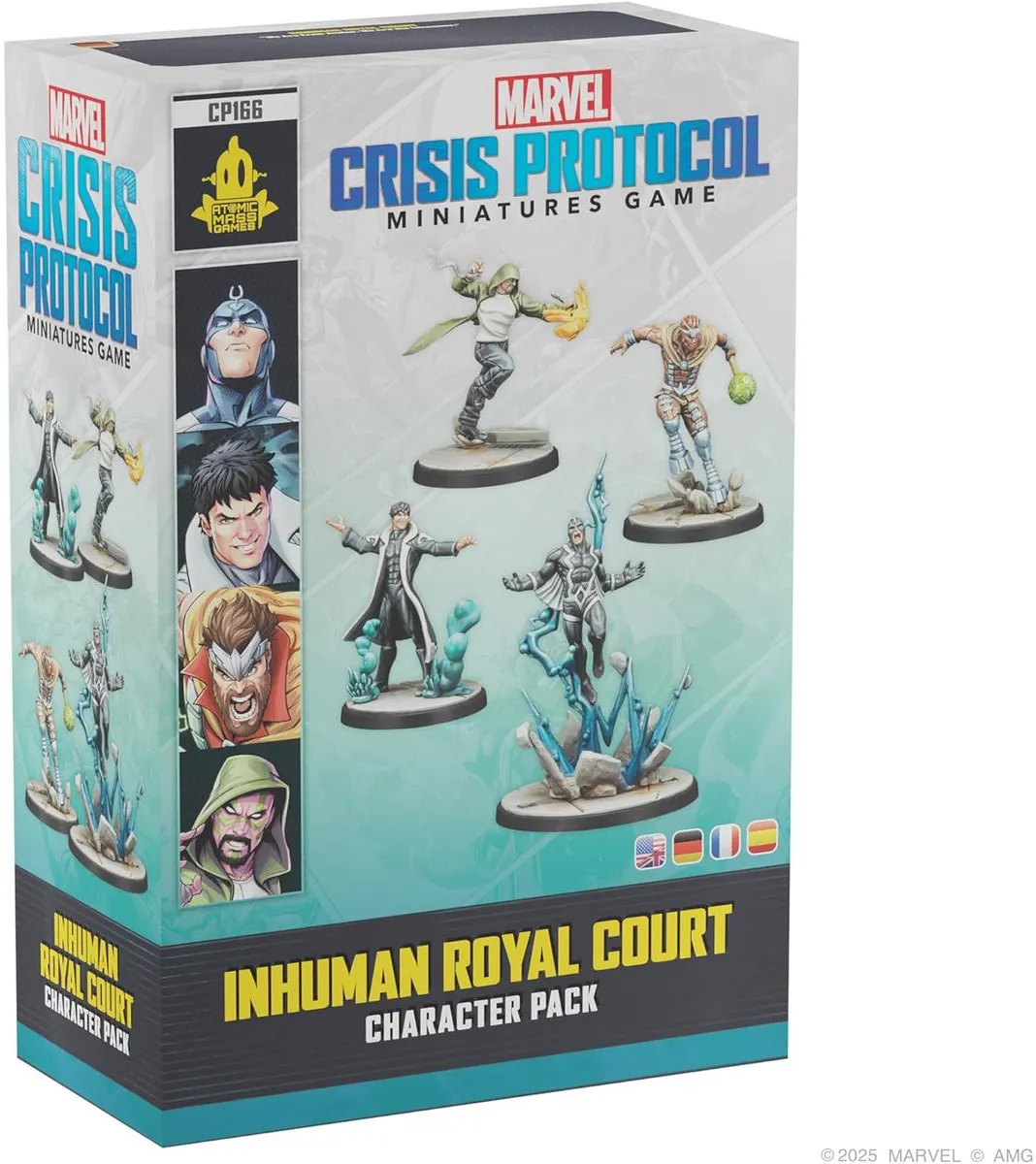 Marvel Crisis Protocol CP166 Inhuman Royal Court Miniaturen
