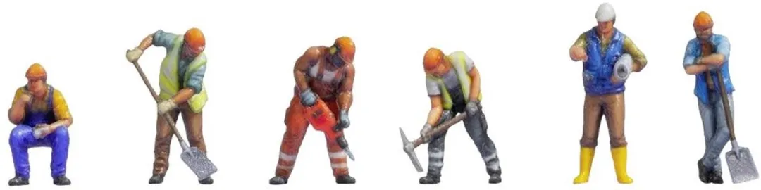 Noch Bouwvakkers Figuur Schaal N