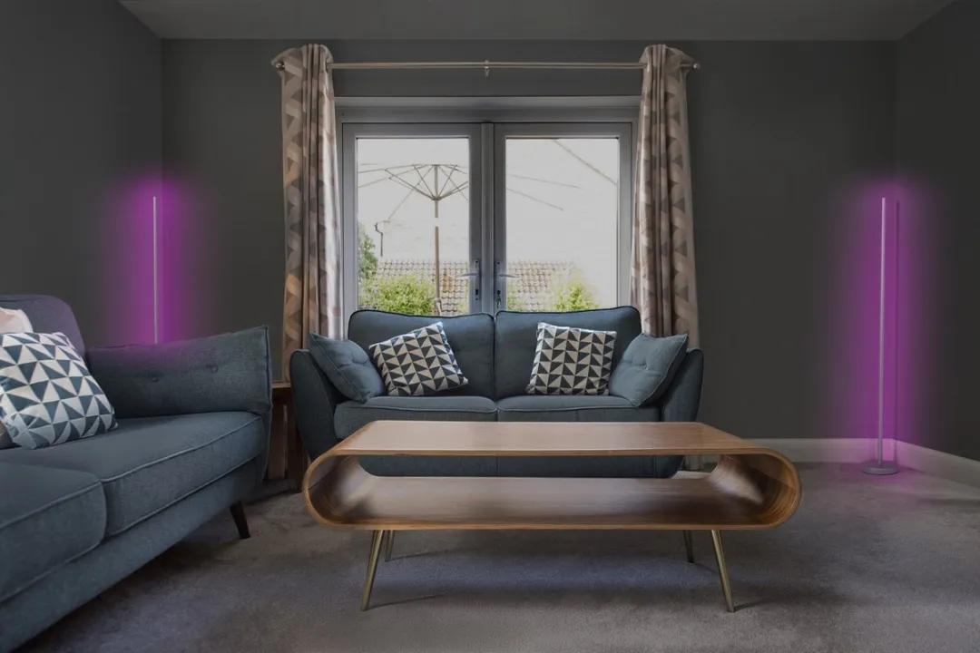 Osram Smart WiFi Vloerlamp Magic RGB - Zilver