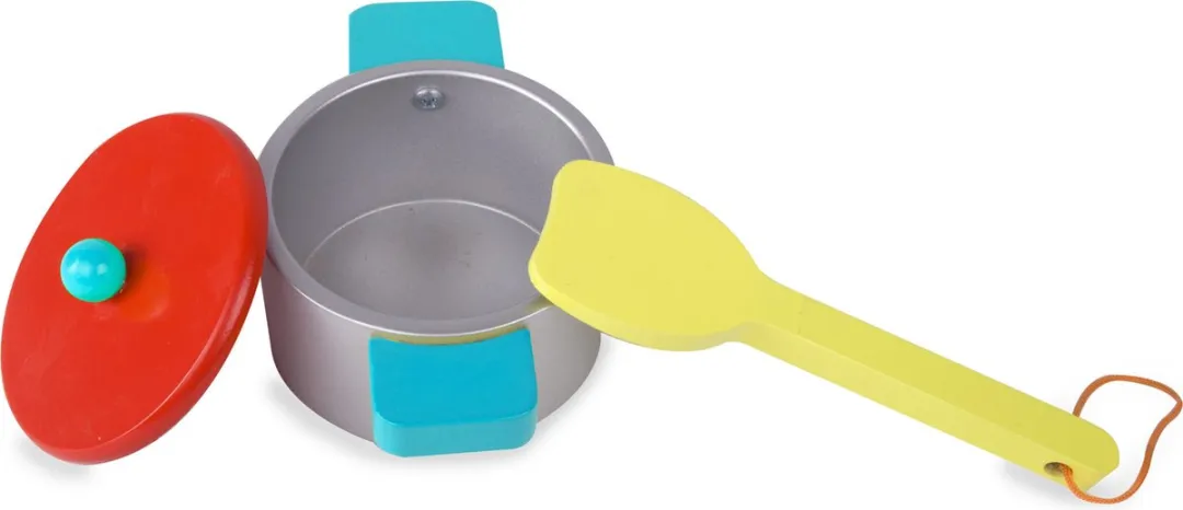 Klassieke wereld houten blauwe kinderkeuken