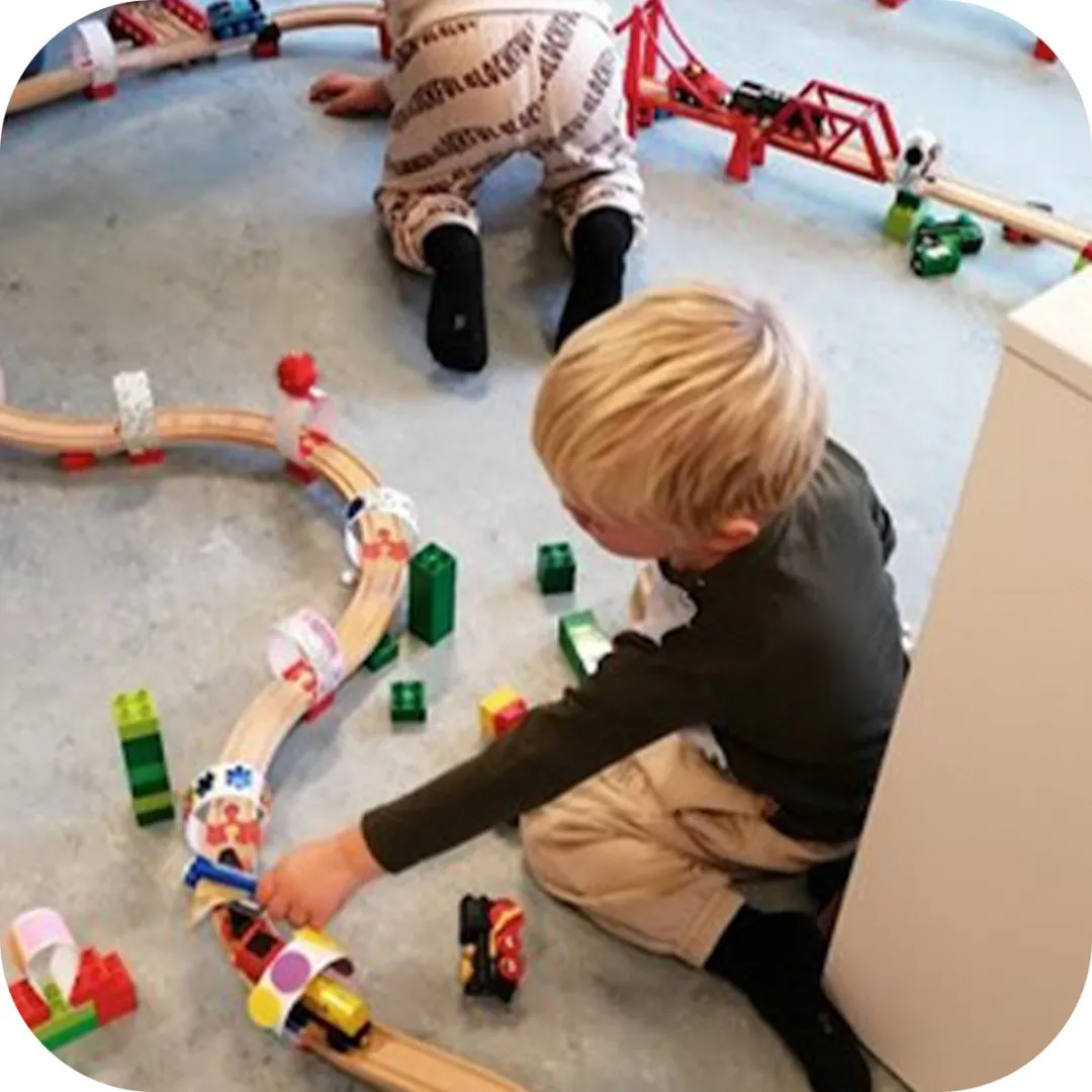 Toy2 Engineer Set 64 Brio Duplo Adapters - Treinbaanonderdelen - 64 Stuks - Veelkleurig