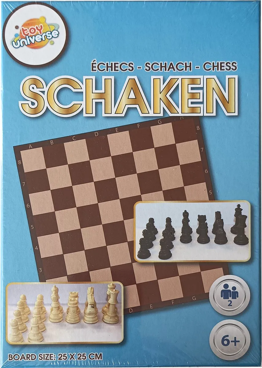 Toy Universe Schaken Multicolor