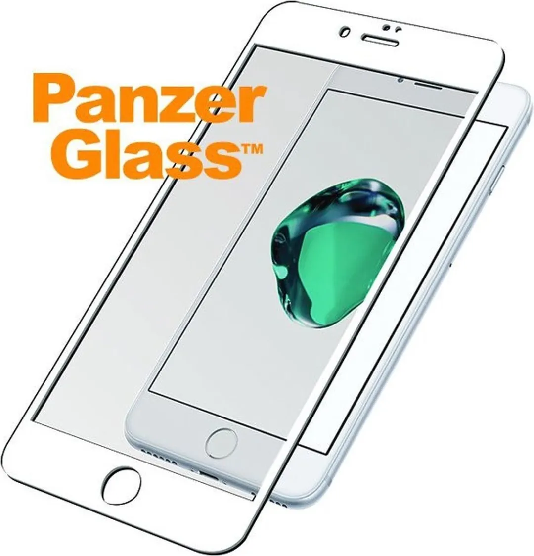 PanzerGlass iPhone 6/6s Screenprotector - Wit - afbeelding 6 van 6