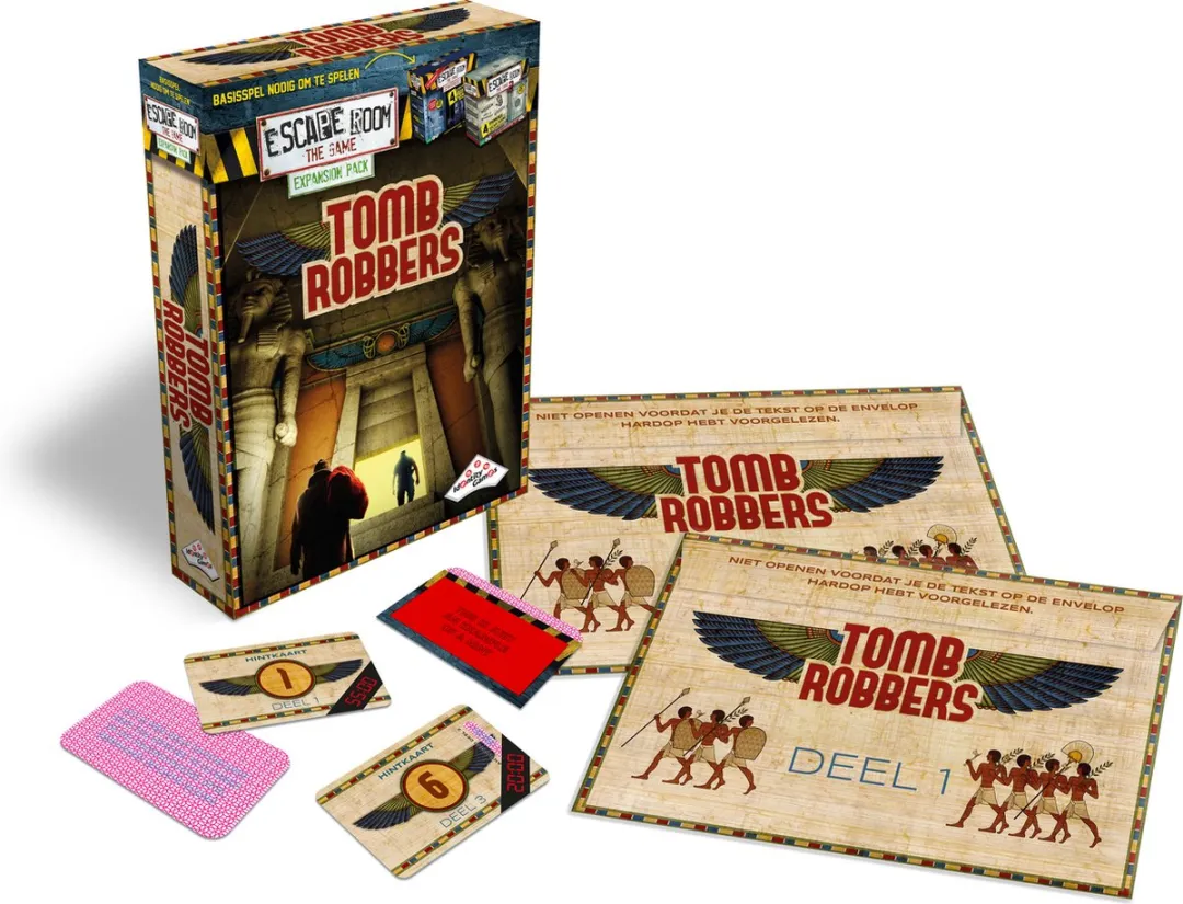 Identity Games Escape Room Tomb Robbers Uitbreiding - 3-5 Spelers