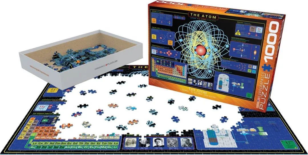 Eurographics Puzzel De Atoom 1000 Stuks - Meerkleurig