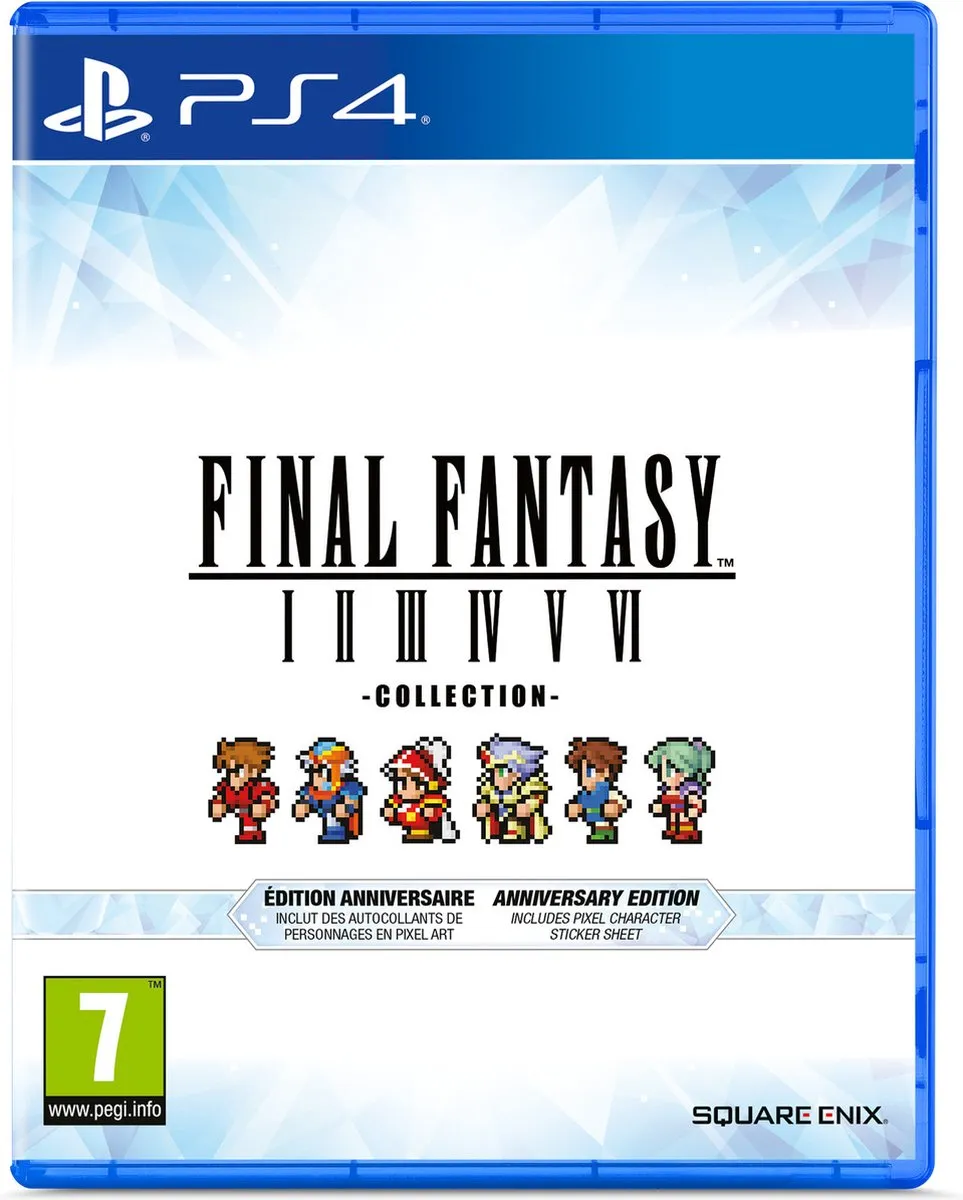 Square Enix Final Fantasy I-VI Anniversary Edition PS4