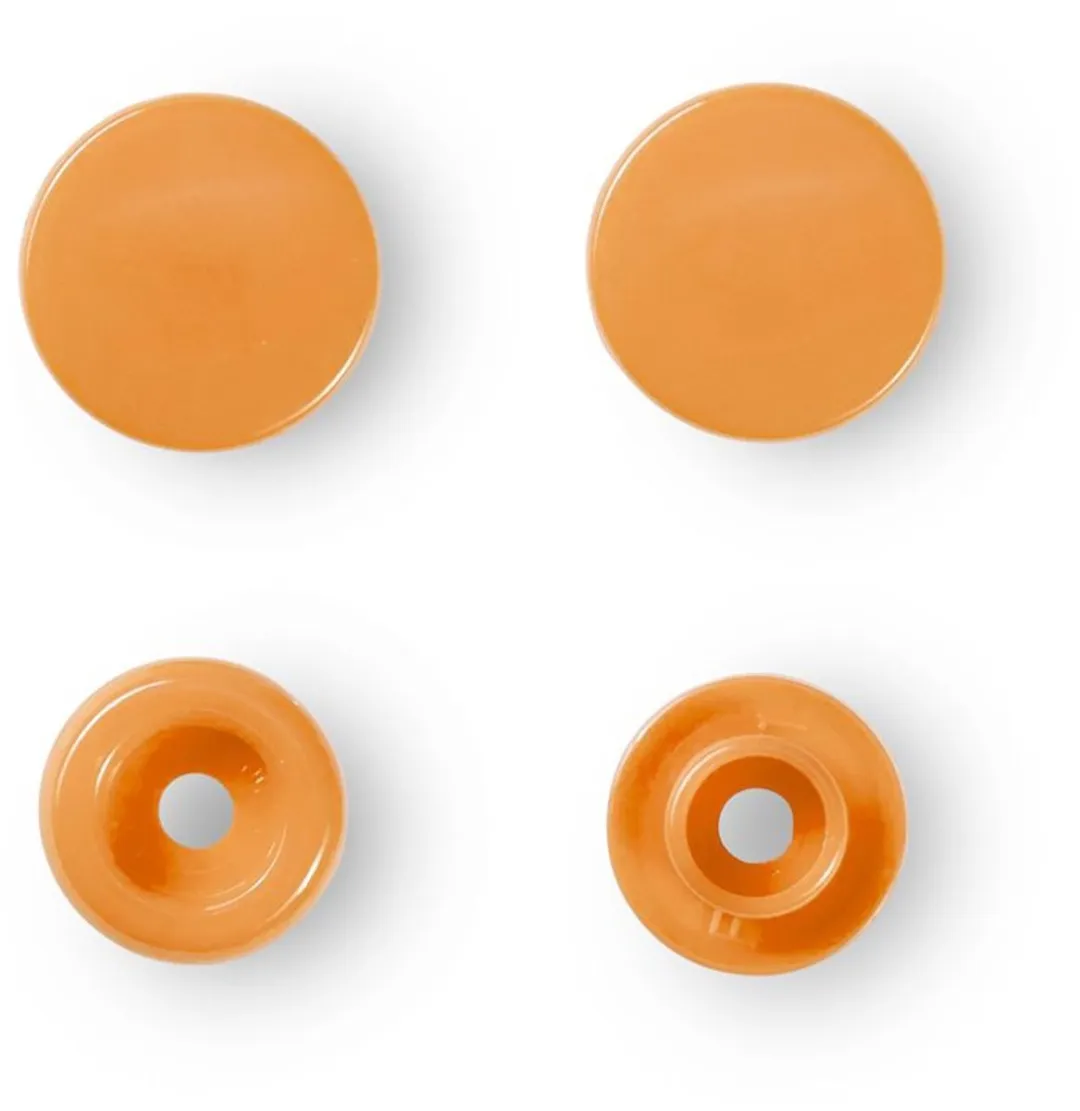Prym Drukknopen ColorSnaps 12,4mm - Oranje - 30 Stuks