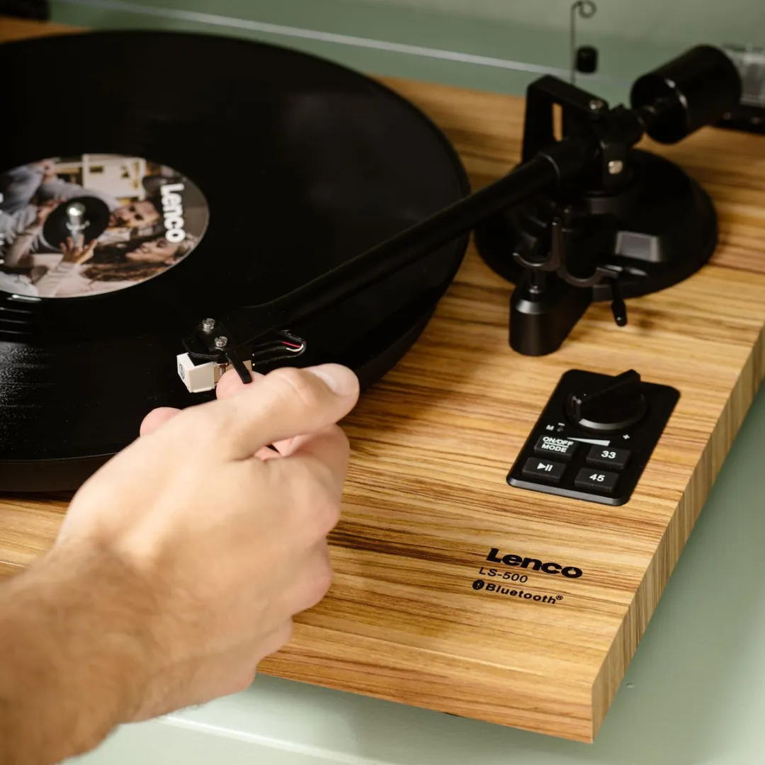 Lenco LS-500OK Platenspeler met Bluetooth - Walnoot