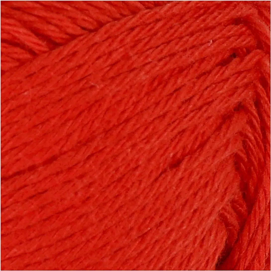 Creativ Company Katoengaren 8/4 50gr - Rood