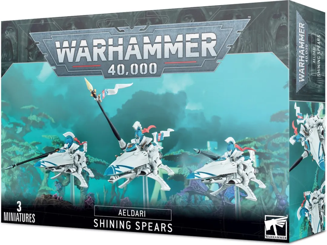 Games Workshop Warhammer 40.000 Aeldari Shining Spears 84-delig