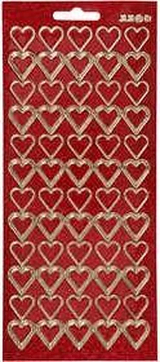 Creativ Company Goud Randen Design Stickers - 10x23cm