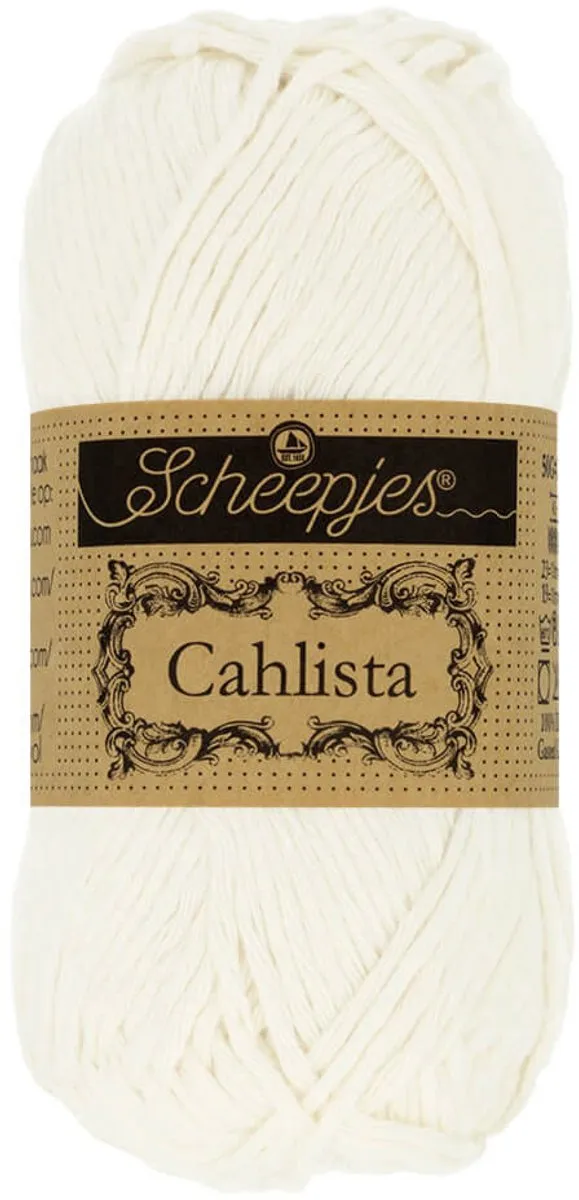 Scheepjes Cahlista Bridal White 105