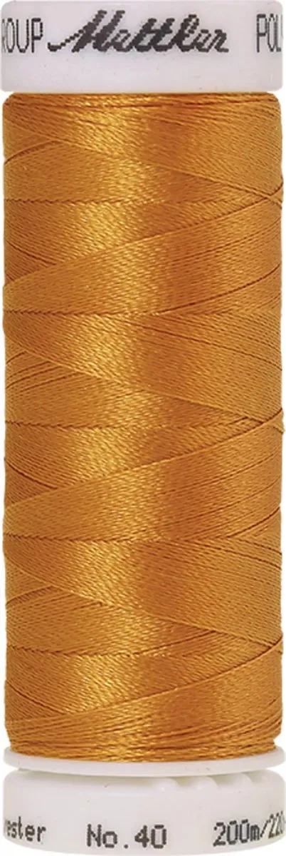 Amann Mettler Polysheen Borduurgaren Oranje 200m