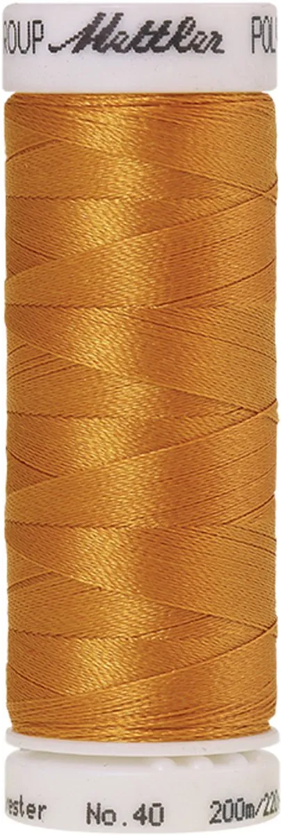Amann Mettler Polysheen Borduurgaren Oranje 200m