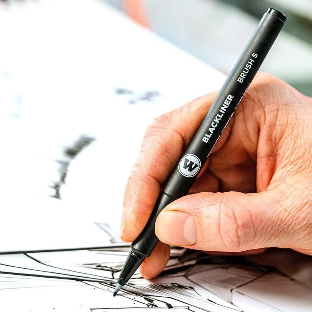 Molotow Blackliner Set 4 Stuks - Zwart