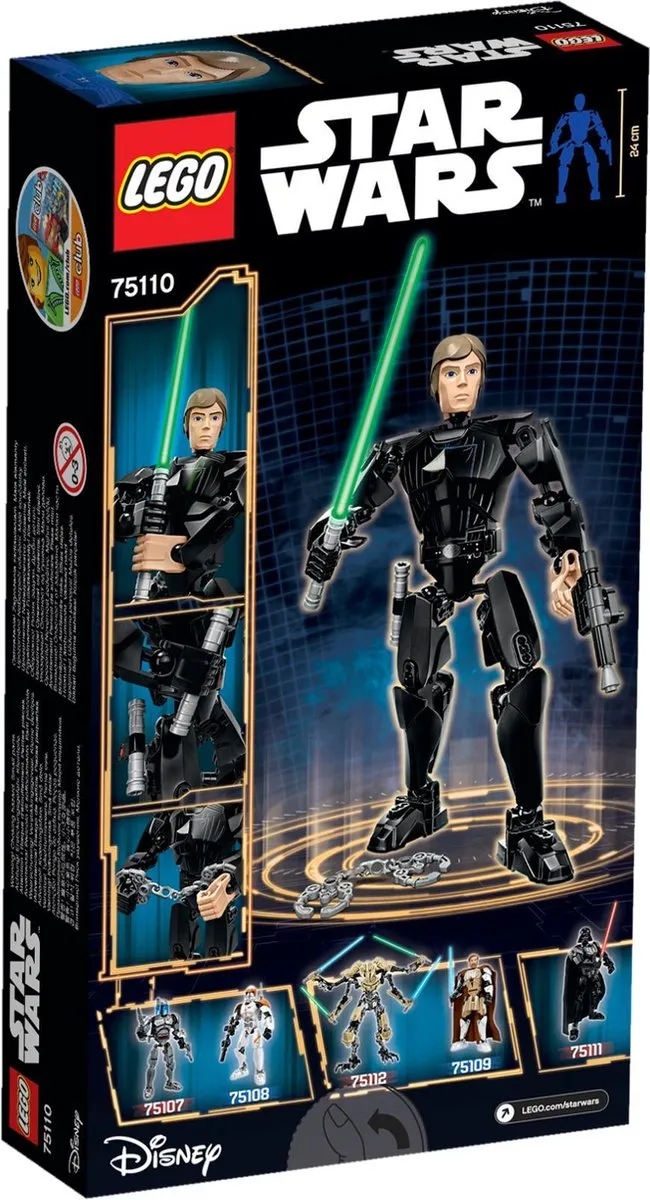 LEGO Star Wars Luke Skywalker 75110 - 83 Stukken - Multicolor