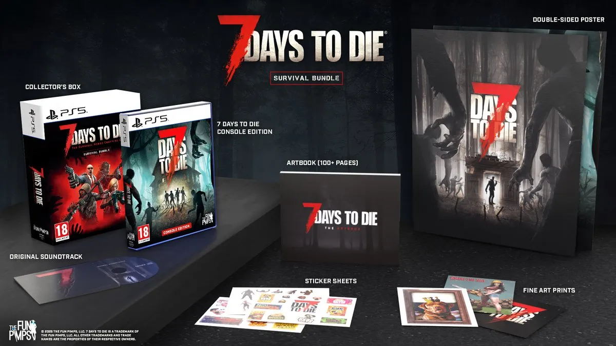 Mindscape 7 Days to Die Console Edition Survival Bundle - PS5