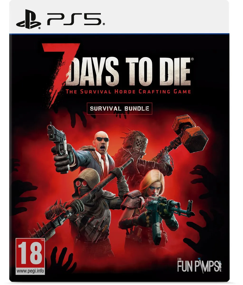 Mindscape 7 Days to Die Console Edition Survival Bundle - PS5