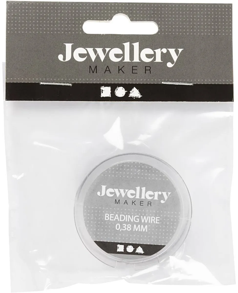 Creativ Company Sieradendraad 0,38mm - Zilver - 10m