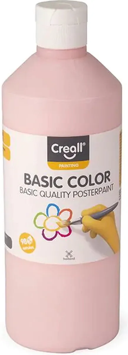 Creall Plakkaatverf Pastelrood 500ml