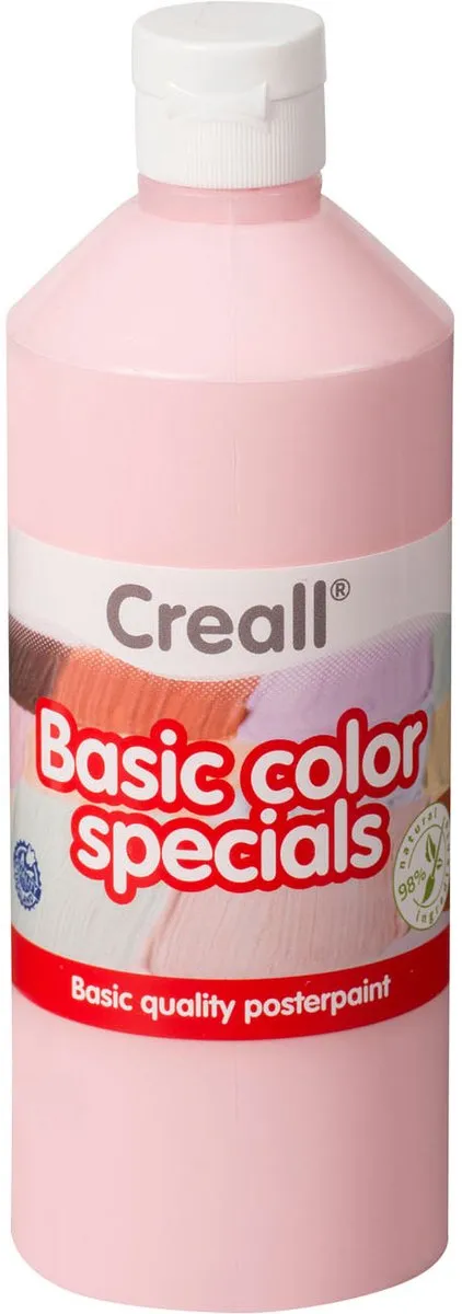 Creall Plakkaatverf Pastelrood 500ml