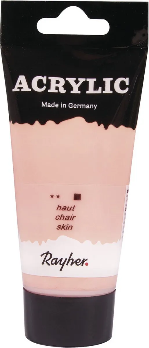 Rayher Acrylverf op waterbasis Roze 75ml - 2 Stuks